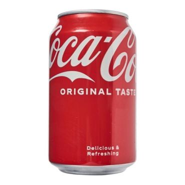 Coca Cola Reg Can 330Ml, 24 Pieces Per Carton